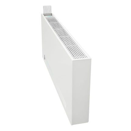 STELRAD ThermoBreeze Wärmepumpenheizkörper – Heizen und Kühlen – 465 x 1400 mm – Anschluss unten – mattweiß