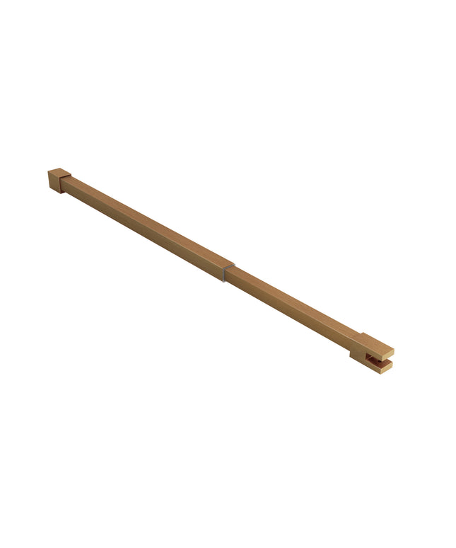 ALONI Plafondsteun verstelbaar - 43-80 cm - Geborsteld bruin brons
