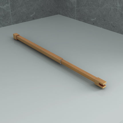 ALONI Plafondsteun verstelbaar - 43-80 cm - Geborsteld bruin brons - afbeelding 2