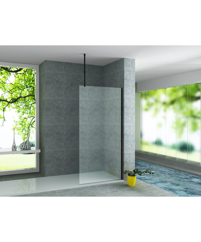 ALONI Plafondsteun verstelbaar - 43-80 cm - Mat zwart - afbeelding 4