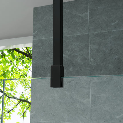ALONI Plafondsteun verstelbaar - 43-80 cm - Mat zwart - afbeelding 3