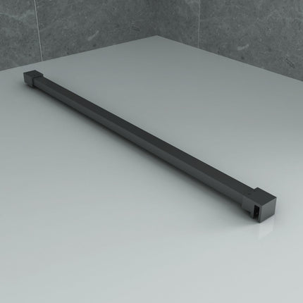 Barra estabilizadora ALONI – 120 cm – acortable – bronce – para vidrio de 8-10 mm