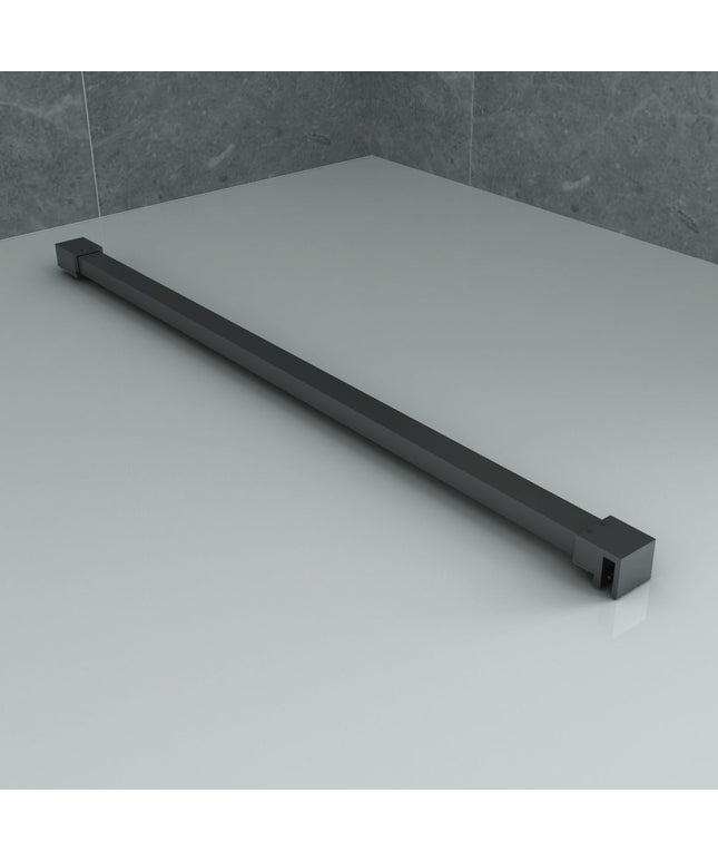 Barra estabilizadora ALONI – 120 cm – acortable – bronce – para vidrio de 8-10 mm