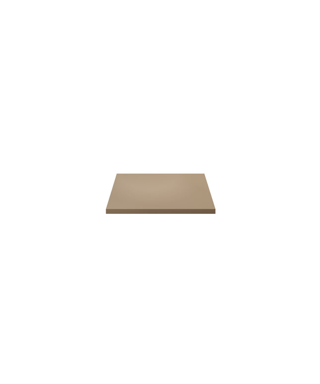 ALONI Sally XL Wastafelblad - 564x25x455mm - Zand mat