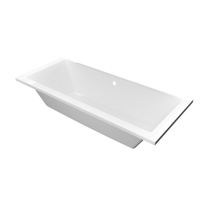 ALONI Ilio Duo inbouwbad - 1800x800mm - Glanzend wit