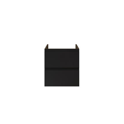 ALONI Sally XL Wastafelonderkast - 2 Softclose Lades - 560x600mm - Mat zwart