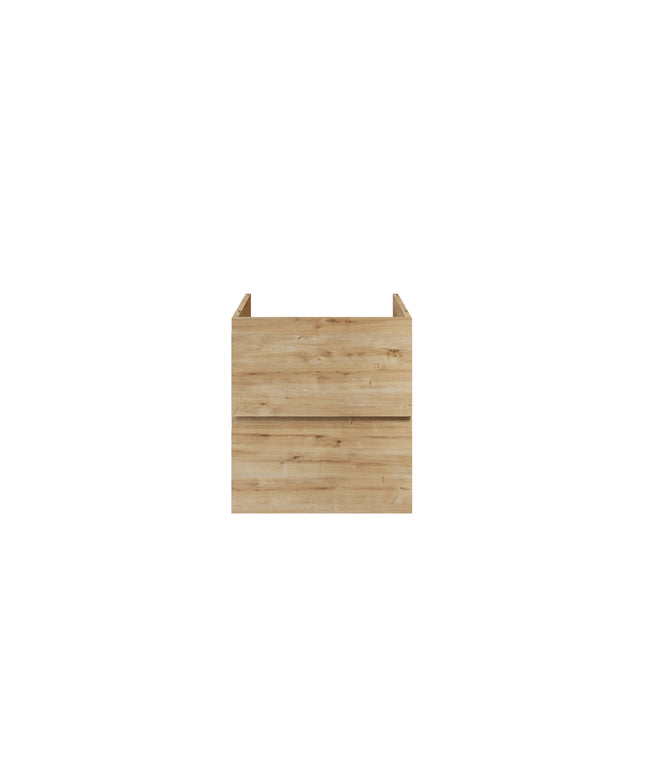 ALONI Sally XL Wastafelonderkast - 2 lades softclose greeploos - 56x60cm - Safir