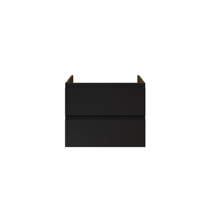 ALONI Sally XL Wastafelonderkast - 2 Softclose lades - 760x600mm - Mat zwart