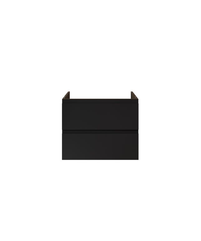 ALONI Sally XL Wastafelonderkast - 2 Softclose lades - 760x600mm - Mat zwart