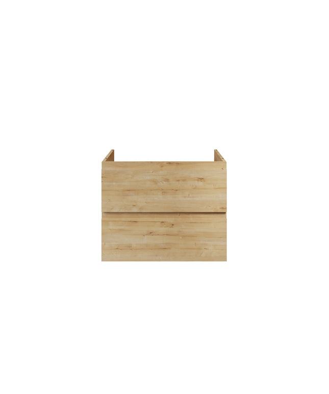 ALONI Sally XL Wastafelonderkast - 2 lades softclose greeploos - 76x60x45cm - Safir