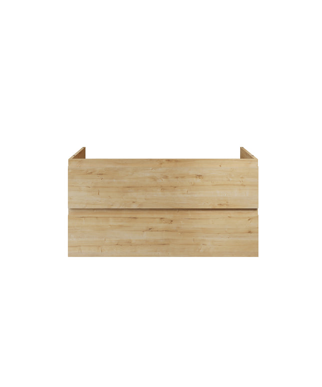 ALONI Sally XL Wastafelonderkast - 2 lades softclose greeploos - 118x60x45cm - Safir
