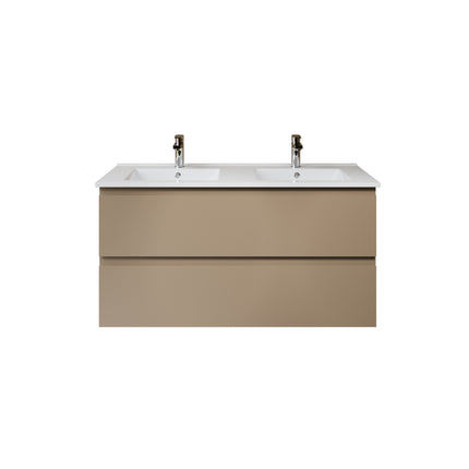 ALONI Sally XL Wastafelonderkast - 2 softclose lades - 1180x600x453mm - Zand - afbeelding 2
