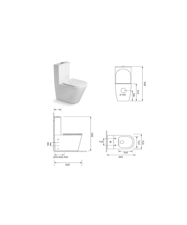DutchLine - Lux Luccio Rimless (PK) Duoblok