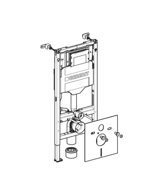 Geberit Duofix UP320 inbouwreservoir 112 cm – detail