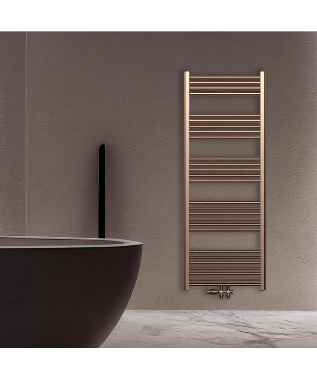 BELRAD handdoekradiator 1200x600 mm - Koper - 414W