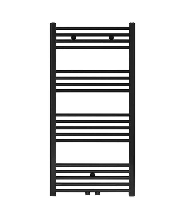 BELRAD handdoekradiator 1100x600 mm - Mat zwart - 540W