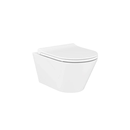 DutchLine - Avva Toiletpot Zonder bidet - Glans Wit - 355x530mm