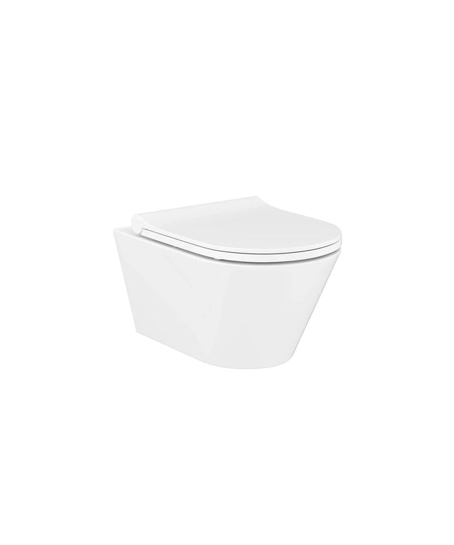 DutchLine - Avva Toiletpot Zonder bidet - Glans Wit - 355x530mm