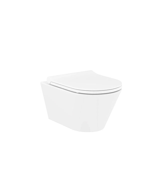 DutchLine - Avva Toiletpot Zonder bidet - Mat Wit - 355x530mm