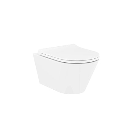 DutchLine - Avva Toiletpot Met Bidet - Mat Wit - 355x530mm