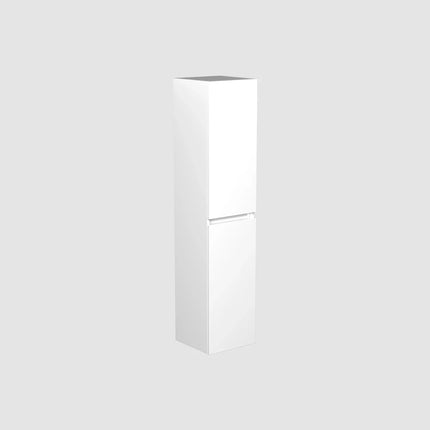Dutchline Badmeubel Kolomkast – Glans Wit – 160x35cm – 2 Deuren