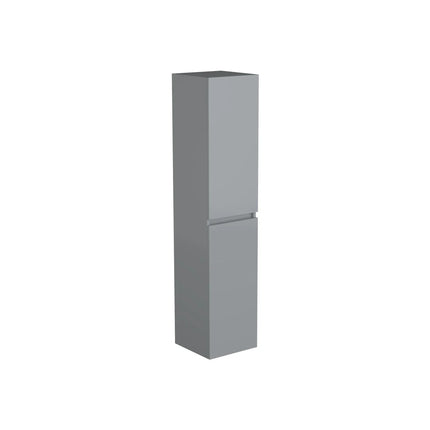 Dutchline Badmeubel Kolomkast - Mat Grijs - 160x35cm - 2 Deuren