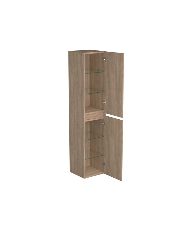 Dutchline Badmeubel Kolomkast - Uludag - 160x35cm - 2 Deuren