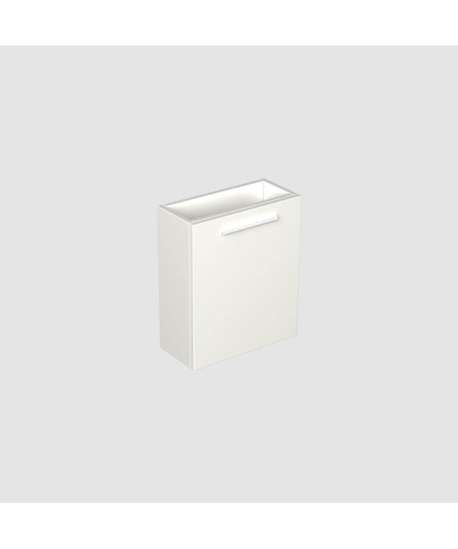 Dutchline Badmeubel Onderkast – Glans Wit – 36x18cm – 1 Deur (Links/Rechts)