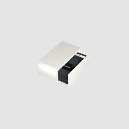 Dutchline Badmeubel Onderkast – Glans Wit – 80x46cm – 1 Lade – 1 Uitsparing