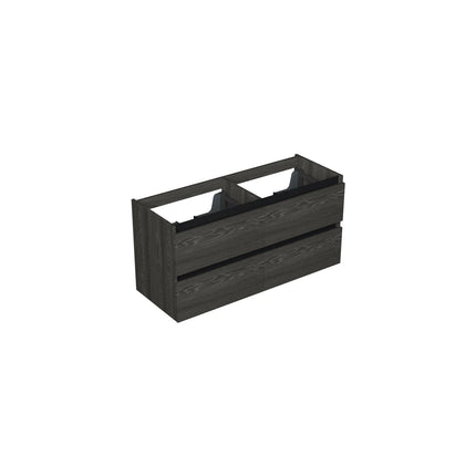 Dutchline Badmeubel Onderkast – Lumiere – 120x46cm – 4 Lades – 2 Uitsparingen