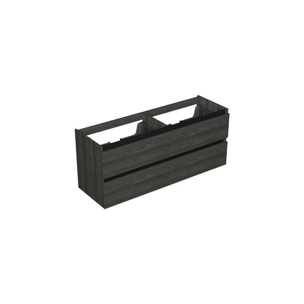 Dutchline Badmeubel Onderkast – Lumiere – 140x46cm – 4 Lades – 2 Uitsparingen
