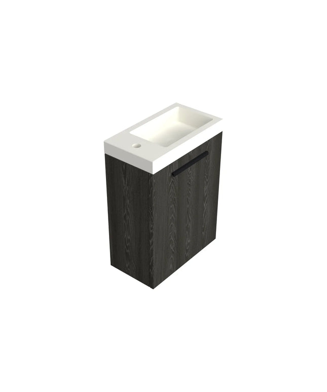 Dutchline Badmeubel Onderkast – Lumiere – 36x18cm – 1 Deur (Links/Rechts)