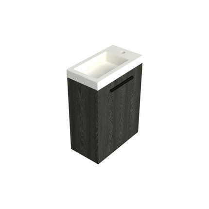 Dutchline Badmeubel Onderkast – Lumiere – 36x18cm – 1 Deur (Links/Rechts)