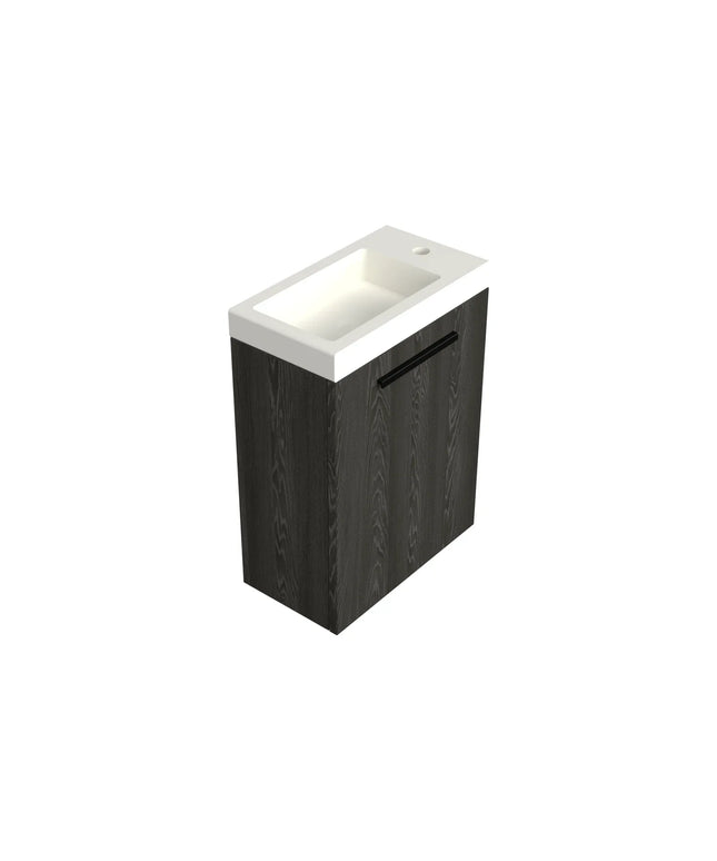 Dutchline Badmeubel Onderkast – Lumiere – 36x18cm – 1 Deur (Links/Rechts)
