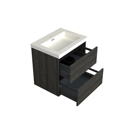 Dutchline Badmeubel Onderkast – Lumiere – 60x46cm – 2 Lades – 1 Uitsparing