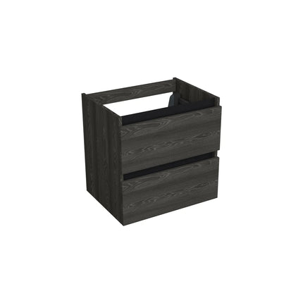 Dutchline Badmeubel Onderkast – Lumiere – 60x46cm – 2 Lades – 1 Uitsparing