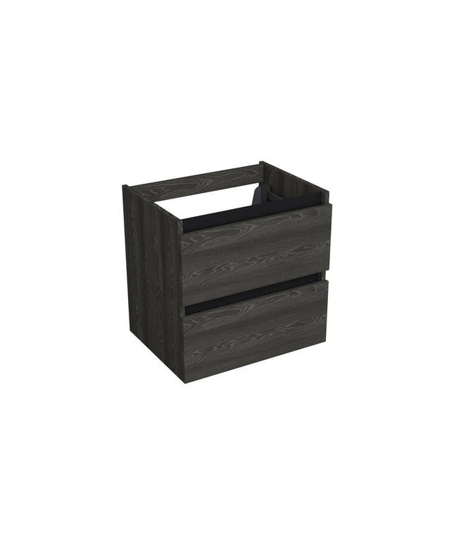 Dutchline Badmeubel Onderkast – Lumiere – 60x46cm – 2 Lades – 1 Uitsparing