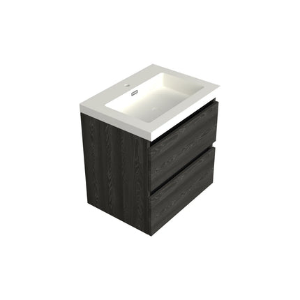 Dutchline Badmeubel Onderkast – Lumiere – 60x46cm – 2 Lades – 1 Uitsparing