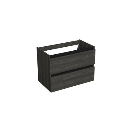 Dutchline Badmeubel Onderkast – Lumiere – 80x46cm – 2 Lades – 1 Uitsparing