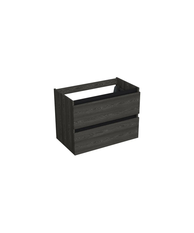 Dutchline Badmeubel Onderkast – Lumiere – 80x46cm – 2 Lades – 1 Uitsparing