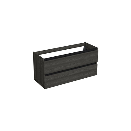 Dutchline Badmeubel Onderkast Midden – Lumiere – 120x46cm – 2 Lades – 1 Uitsparing