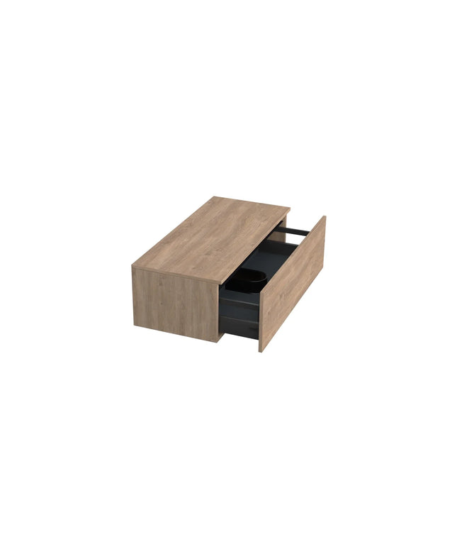 Dutchline Badmeubel Onderkast - Uludag - 100x46cm - 1 Lade - 1 Uitsparing