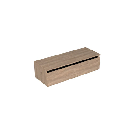 Dutchline Badmeubel Onderkast - Uludag - 120x46cm - 1 Lade - 2 Uitsparingen