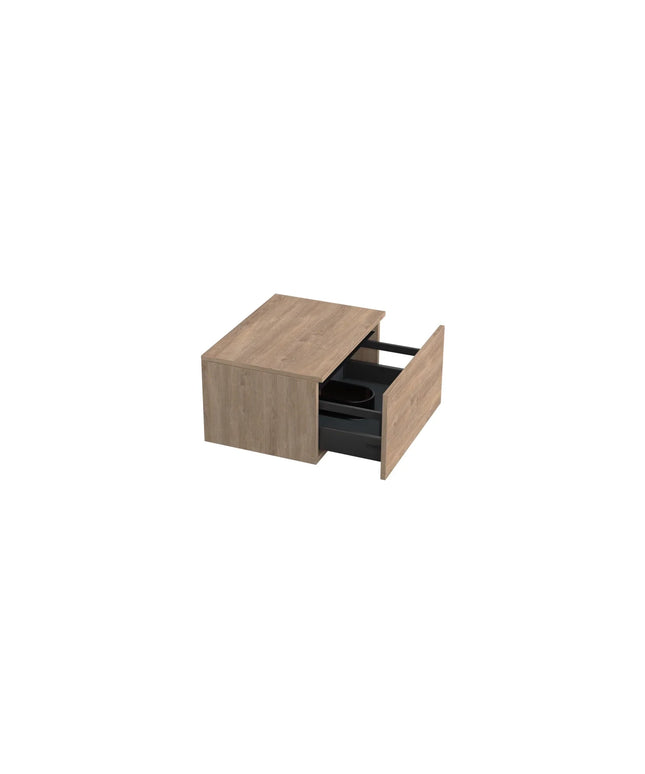 Dutchline Badmeubel Onderkast - Uludag - 60x46cm - 1 Lade - 1 Uitsparing