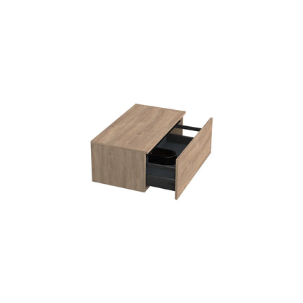 Dutchline Badmeubel Onderkast - Uludag - 80x46cm - 1 Lade - 1 Uitsparing