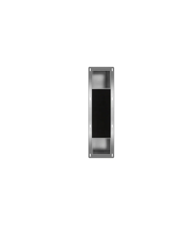 DutchLine - Basis Inbouw Reserve Rol En Toiletrolhouder - 740x195x121