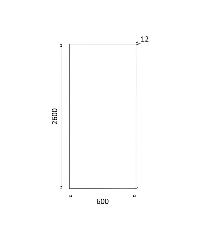 DutchLine - Boardplaat - 600x2600x12mm