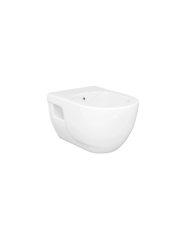 DutchLine - Brilla Toiletpot Met Bidet - Glans Wit - 530x355mm
