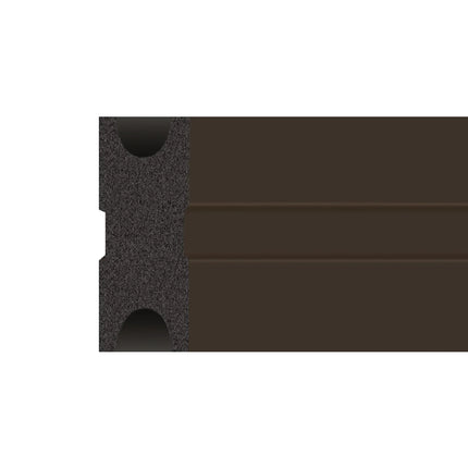 DutchLine - Composiet Onderlegbalk - Donkerbruin - 40x25