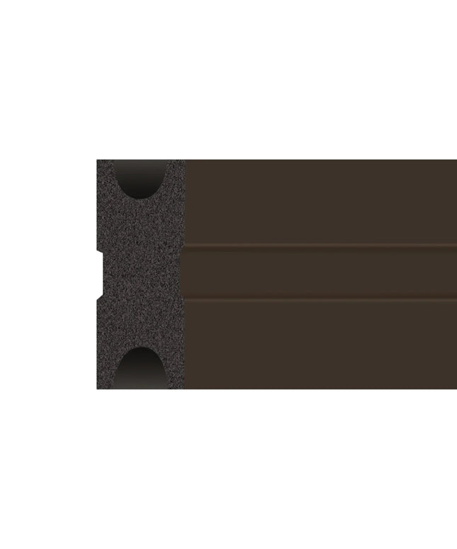 DutchLine - Composiet Onderlegbalk - Donkerbruin - 40x25